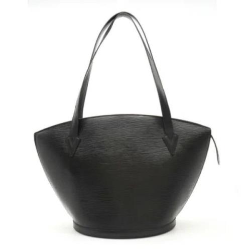 Pre-owned Leather louis-vuitton-bags Louis Vuitton Vintage , Black , D...