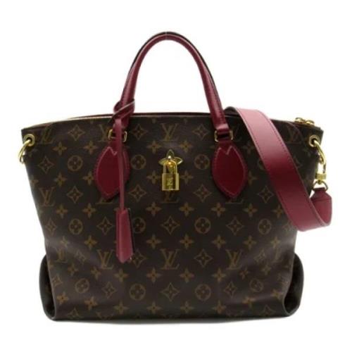 Pre-owned Canvas totes Louis Vuitton Vintage , Brown , Dames