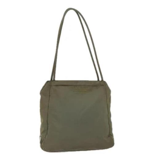 Pre-owned Nylon prada-bags Prada Vintage , Green , Dames