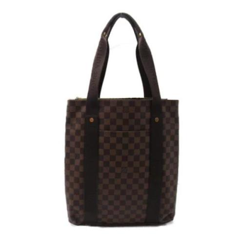 Pre-owned Canvas louis-vuitton-bags Louis Vuitton Vintage , Brown , Da...