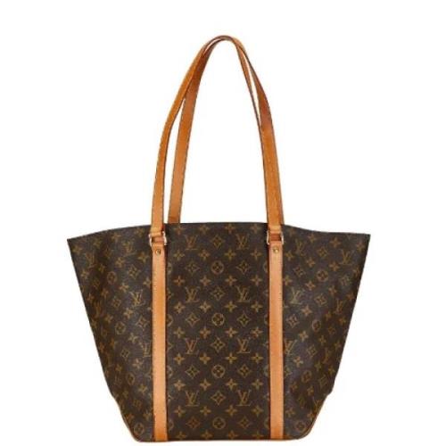 Pre-owned Canvas totes Louis Vuitton Vintage , Brown , Dames