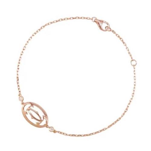 Pre-owned Rose Gold bracelets Cartier Vintage , Pink , Dames