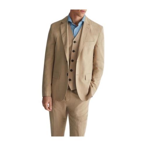 Bruine Zomer Heren Blazer Jas Liu Jo , Brown , Heren