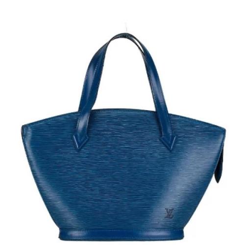 Pre-owned Leather louis-vuitton-bags Louis Vuitton Vintage , Blue , Da...