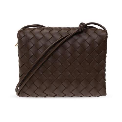 Loop Kleine schoudertas Bottega Veneta , Brown , Dames