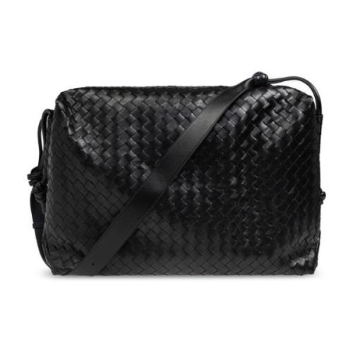 Handtas Loop Groot Bottega Veneta , Black , Dames