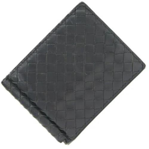 Pre-owned Leather wallets Bottega Veneta Vintage , Black , Heren