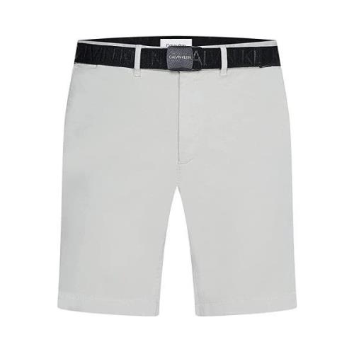 Bermuda Shorts voor Heren Calvin Klein , White , Heren