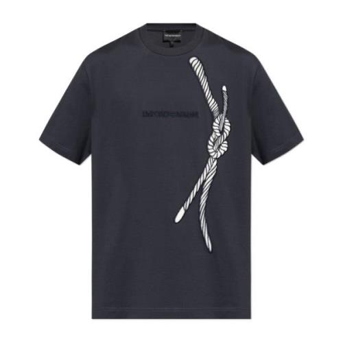 T-shirt uit de collectie Emporio Armani , Blue , Heren