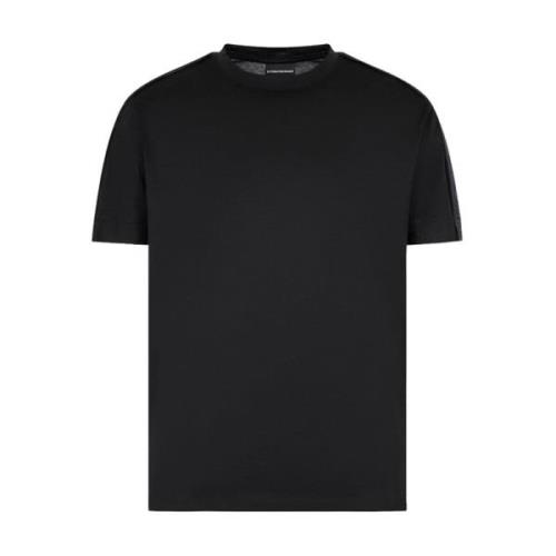 3D1Td3-1Juvz Korte Mouw T-shirt Emporio Armani , Black , Heren