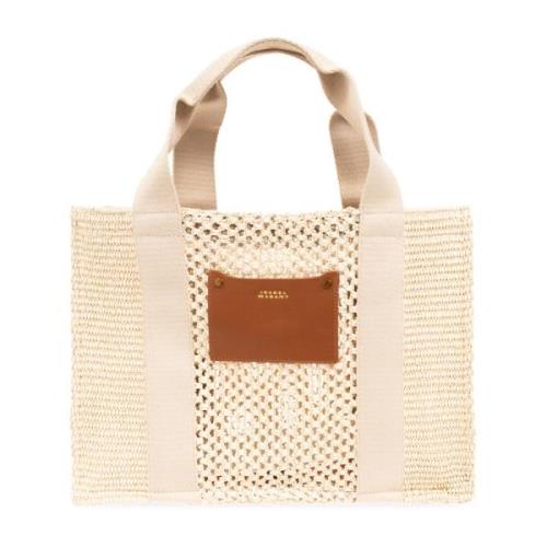 Kleine Aruba shopper tas Isabel Marant , Beige , Dames