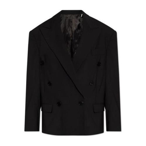 ‘Klero’ wollen blazer Isabel Marant , Black , Dames