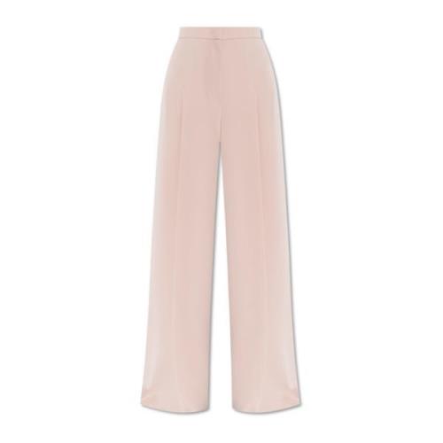 Broek Lino Max Mara , Pink , Dames