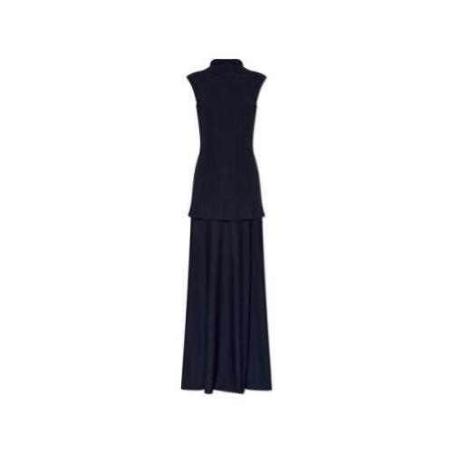 Mouwloze Jurk Jil Sander , Blue , Dames