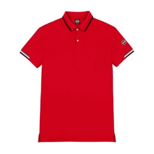 Rode Polo Shirt Urban Stijl Colmar , Red , Heren