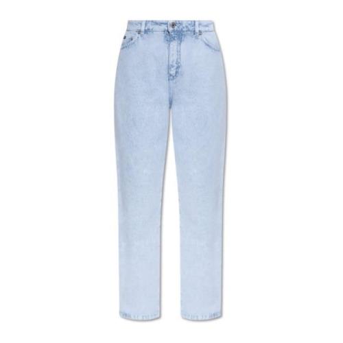 Jeans met logo Dolce & Gabbana , Blue , Dames