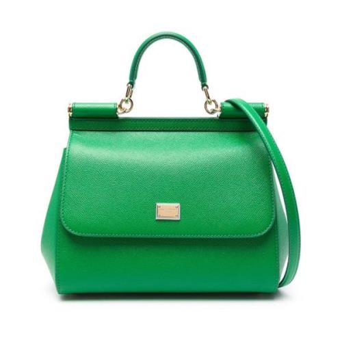 Stijlvolle Tote Tas met Bb6002A100187192 Dolce & Gabbana , Green , Dam...