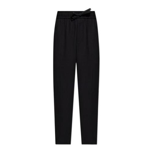 Wollen broek Dolce & Gabbana , Black , Heren