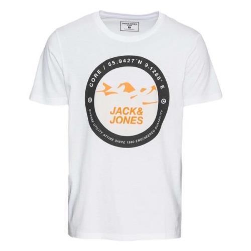 Obilo T-shirt Jack & Jones , White , Heren