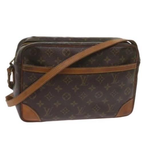 Pre-owned Canvas louis-vuitton-bags Louis Vuitton Vintage , Brown , Da...