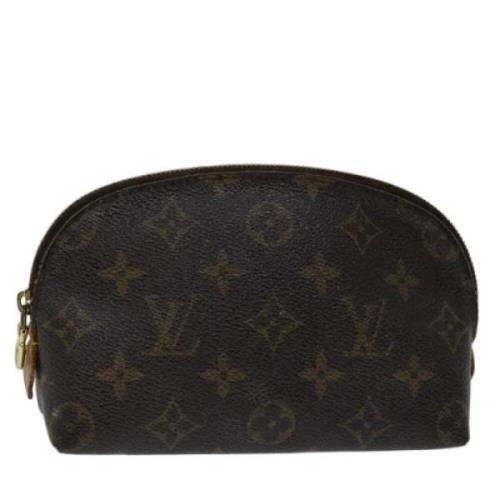 Pre-owned Canvas pouches Louis Vuitton Vintage , Brown , Dames