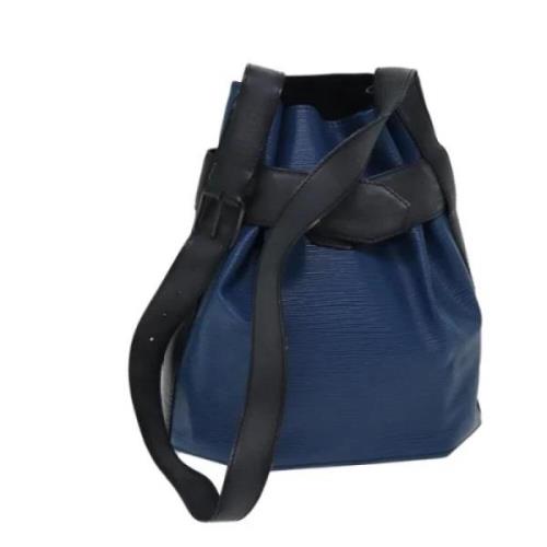 Pre-owned Leather louis-vuitton-bags Louis Vuitton Vintage , Blue , Da...