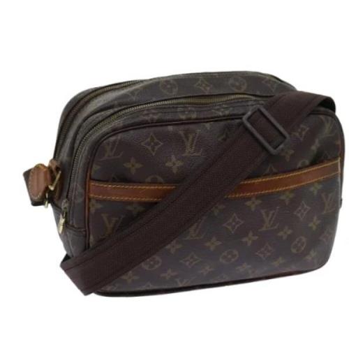 Pre-owned Canvas louis-vuitton-bags Louis Vuitton Vintage , Brown , Da...