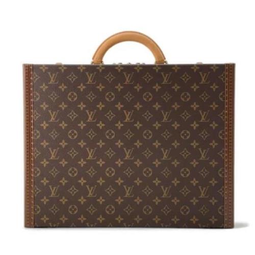 Pre-owned Canvas louis-vuitton-bags Louis Vuitton Vintage , Brown , Da...