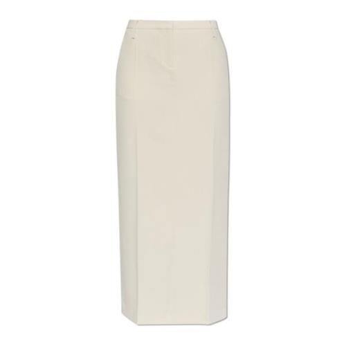 Rok met split Birgitte Herskind , Beige , Dames