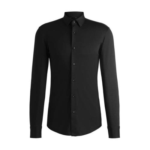 Elegant Overhemd Boss Black , Black , Heren