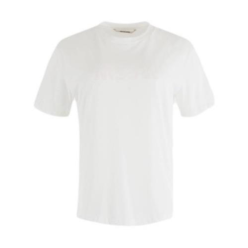 Velvet T-shirt Moscow , White , Dames