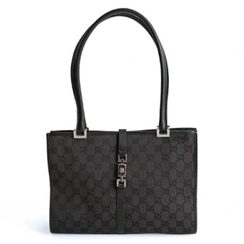 Pre-owned Canvas gucci-bags Gucci Vintage , Black , Dames