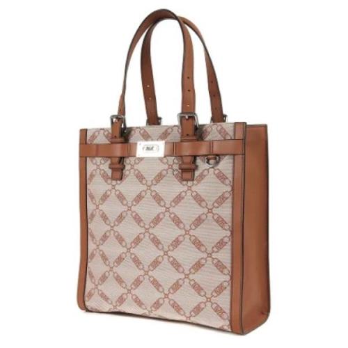 Pre-owned Leather totes Michael Kors Pre-owned , Beige , Dames