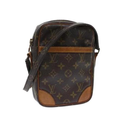 Pre-owned Canvas louis-vuitton-bags Louis Vuitton Vintage , Brown , Da...