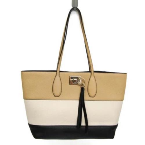 Pre-owned Leather totes Salvatore Ferragamo Pre-owned , Multicolor , D...