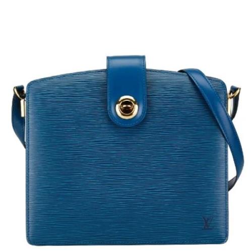 Pre-owned Leather louis-vuitton-bags Louis Vuitton Vintage , Blue , Da...