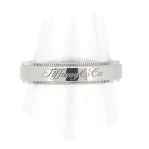 Pre-owned Metal rings Tiffany & Co. Pre-owned , Gray , Dames