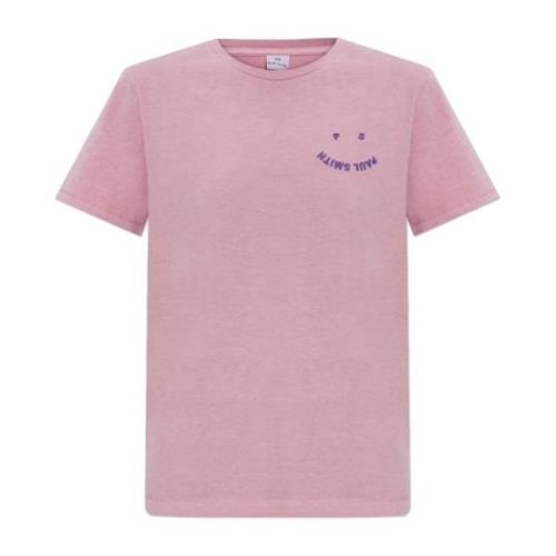 T-shirt met logo PS By Paul Smith , Pink , Dames