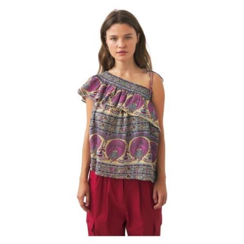 Top Tala Antik Batik , Multicolor , Dames