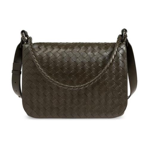 Schoudertas Swing Bottega Veneta , Green , Heren