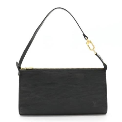 Pre-owned Canvas louis-vuitton-bags Louis Vuitton Vintage , Black , Da...