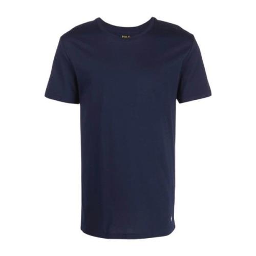 Crew Neck T-Shirt 3 Pack Ralph Lauren , Blue , Heren