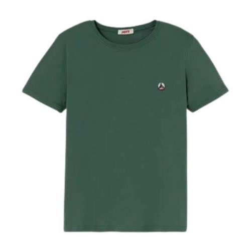 Casual Katoenen T-shirt Jott , Green , Heren