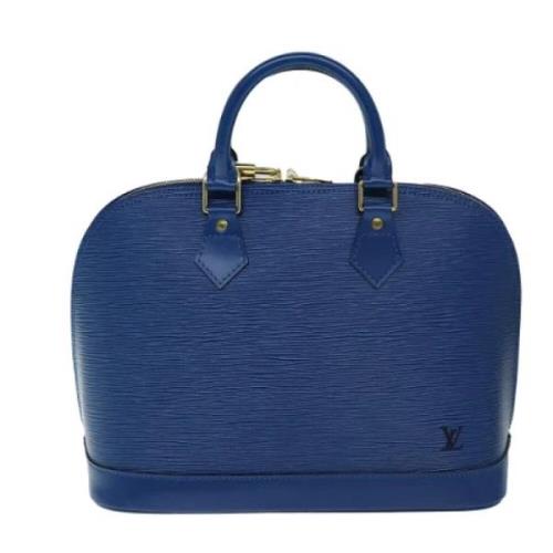 Pre-owned Leather louis-vuitton-bags Louis Vuitton Vintage , Blue , Da...