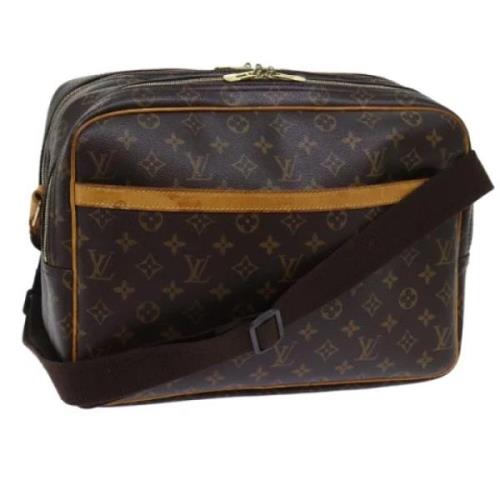 Pre-owned Canvas louis-vuitton-bags Louis Vuitton Vintage , Brown , Da...