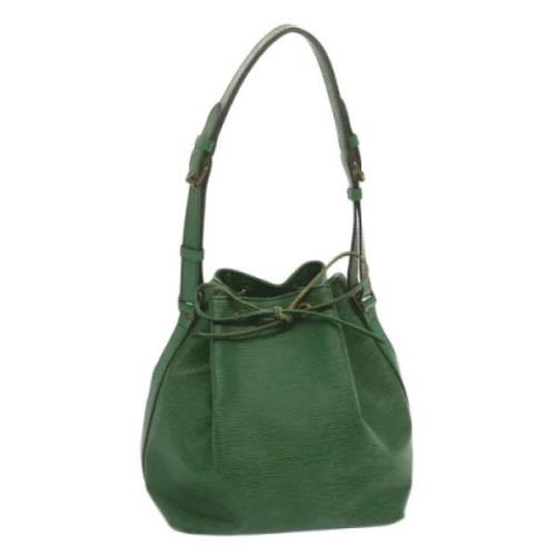 Pre-owned Leather louis-vuitton-bags Louis Vuitton Vintage , Green , D...