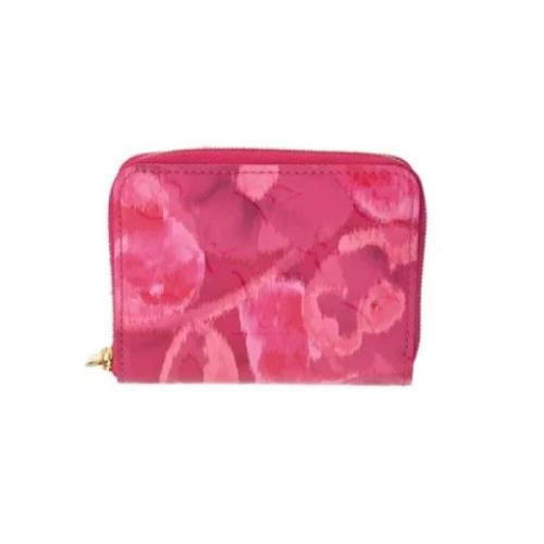 Pre-owned Canvas wallets Louis Vuitton Vintage , Pink , Dames