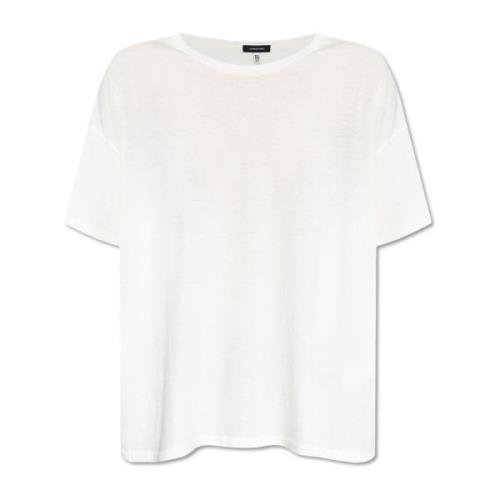 Ruimvallend T-shirt R13 , White , Dames