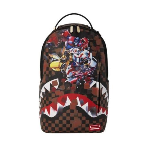 Geruite Deluxe Rugzak Sprayground , Multicolor , Heren