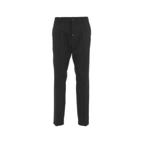 Zwarte Broek Aw24 Cruna , Black , Heren